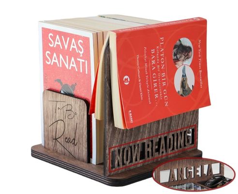 カスタムロゴ 母の日プレゼント用 木製書棚 保存・整理