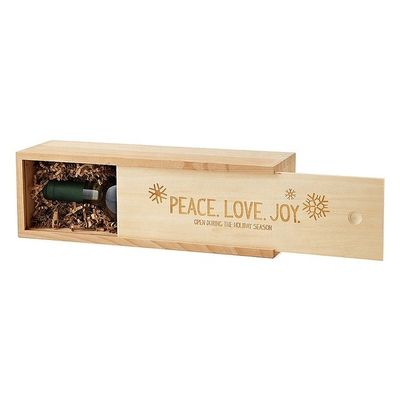 カスタマイズされたマグナム木製ワインギフトボックスのためのエレガントワイン包装ボックス