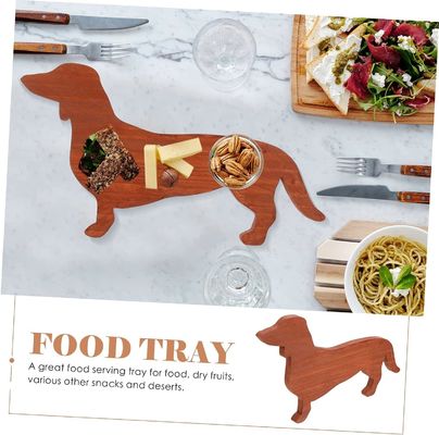 15.6"L x 1"W x 15.6"H チーズボード レーザー彫刻デザインのチャークテリーボード