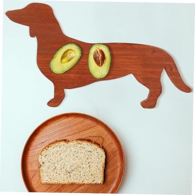 15.6"L x 1"W x 15.6"H チーズボード レーザー彫刻デザインのチャークテリーボード