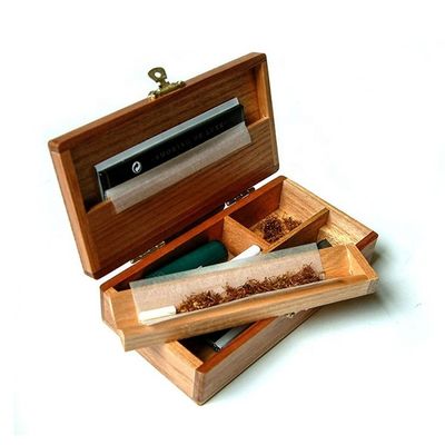 カスタマイズ可能なロゴとラックコーティングオプション シガのパッケージボックスのための木製のハミドール