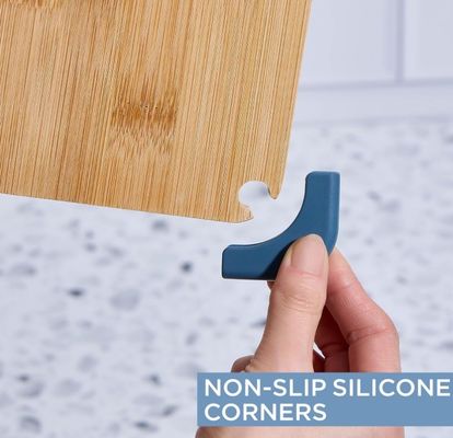 キッチン用 持続可能 バンブー 切断板 セット 大型 中型 小型 滑らない板