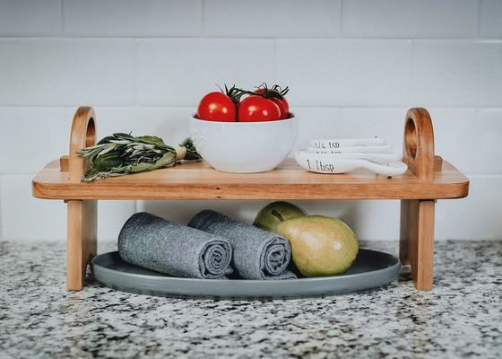 現代的な家装用用の木製のサービスプレート