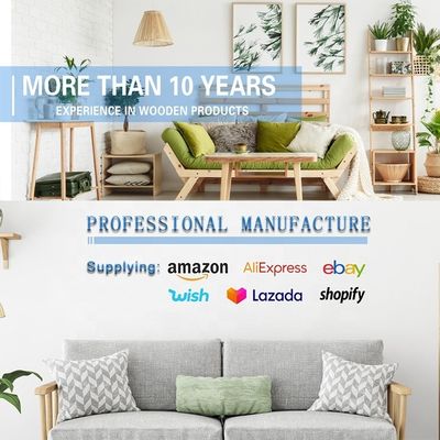 メタルハンドル 木製 茶と休憩時間用のサービストレイ 調整可能