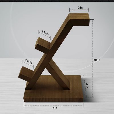 ビデオゲームコントローラー ヘッドセット スタンド ヘッドフォンホルダー付き 木製の家具棚