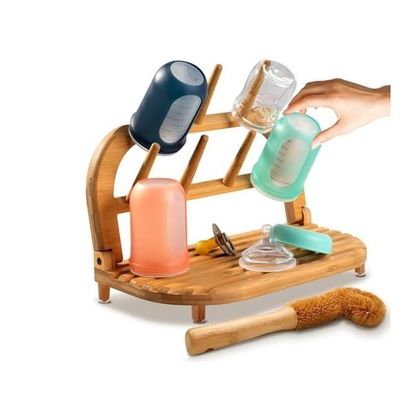 バンブーベビーボトル乾燥用ラックで乾燥体験を向上させてください