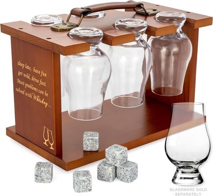 ボーボン・ウイスキー・デスタブングラス用 単層漆器用ガラス器具の乾燥器具