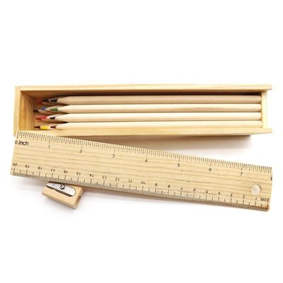 多用途の木製鉛筆箱 ティンバー 木材タイプと固体素材構造