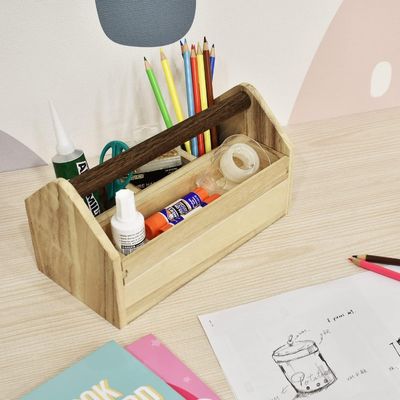 カスタムオーダー受付 木製の引き出しのオーガナイザー 工芸道具の保管箱 松木/竹