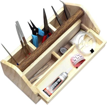 カスタムオーダー受付 木製の引き出しのオーガナイザー 工芸道具の保管箱 松木/竹