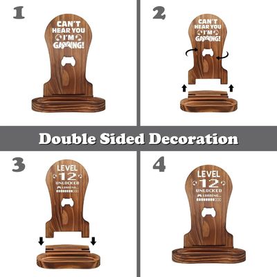 ホテル ホーム 浴室 飾り 木製 ヘッドセット スタンド 飾り ゲーマー ティーンエイジャー 少年