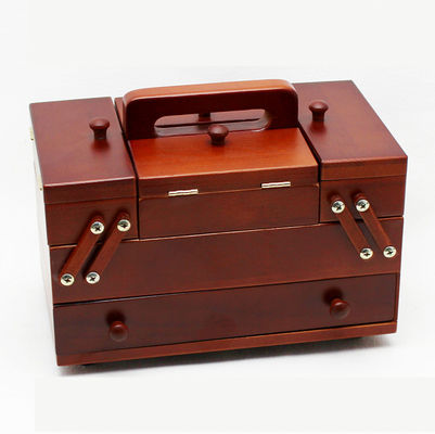 ギフト 店舗 商用 買い手 便利 縫製 作業 木製 縫製 箱 5 日 配送