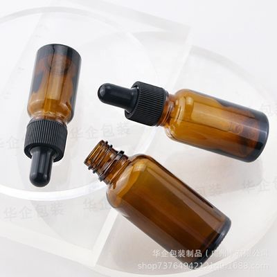 5ml 10ml 15ml 20ml 30ml 50ml 100ml アンバーガラスドロッパーボトル