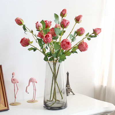 記念品 祭り オーダーメイド DIY 人工シルク 花のテーブル 中心品 多色