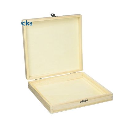 環境に優しい包装とスタンプリング印刷処理のための未完成の木製の葉巻箱