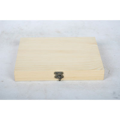 環境に優しい包装とスタンプリング印刷処理のための未完成の木製の葉巻箱