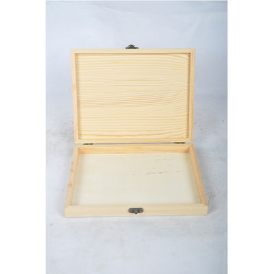 環境に優しい包装とスタンプリング印刷処理のための未完成の木製の葉巻箱