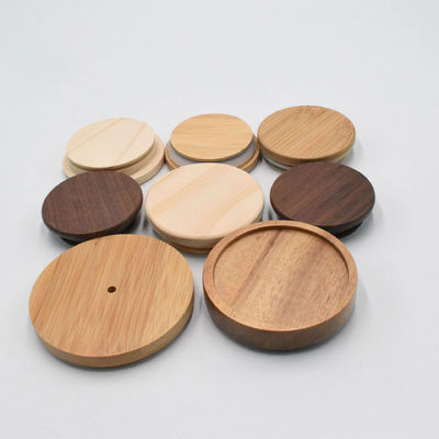 アカシア ビック ウォールナッツ パイン バンブー ゴム オーク チェリー マシッド MDF コーク ろうそく 木製 蓋