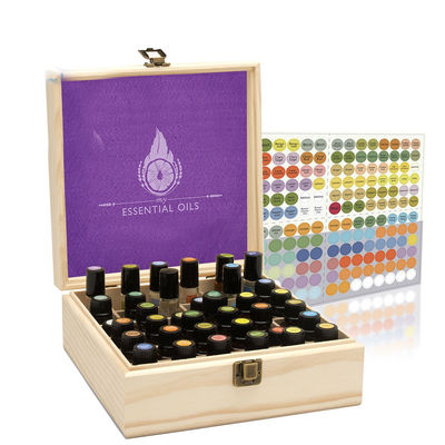 完成していないパッケージ Doterra オーダーメイドロゴの木製精油箱