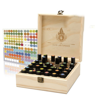 完成していないパッケージ Doterra オーダーメイドロゴの木製精油箱