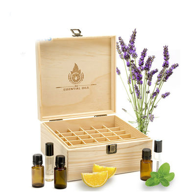 完成していないパッケージ Doterra オーダーメイドロゴの木製精油箱
