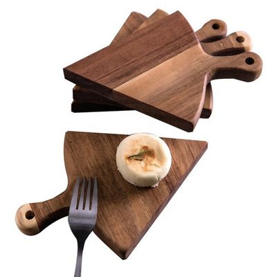 OEM ODM受付 オーダーメイドサイズ エコフレンドリー ノンスティック ディナー 木製 ピザ皿 配給トレイ 6個