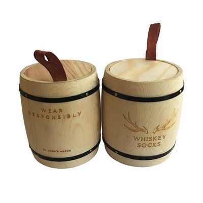 オーダーメイド ロゴ 許容 木製 お茶 コーヒー 砂糖 缶詰 セット バレルの形