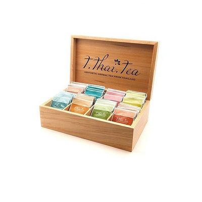 8 コンパクト 木製 茶箱 シンプル カラー 糸 画面 印刷 に 適し