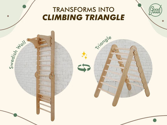 モンテッソーリクライマー オーダーメイドロゴと子供学習玩具の幼稚園