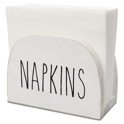 キッチンカウンター用のカスタム焼いたナプキンホルダー 15x11x7.6cm オールシーズン固木