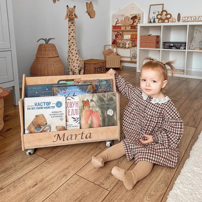 モンテッソーリ本棚 家具 個別化 幼児用 本棚 幼稚園用 本棚