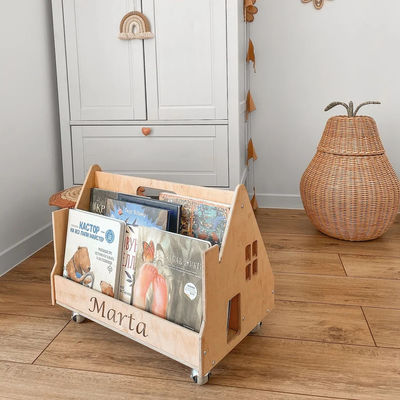 モンテッソーリ本棚 家具 個別化 幼児用 本棚 幼稚園用 本棚