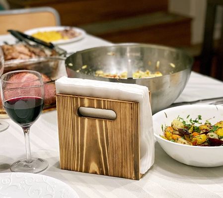 農家の装飾のためのカスタマイズ可能な田舎式ナプキンホルダー