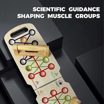 パーソナルサイズ 木製 折りたたみ プッシュアップ ハンドル プロの力トレーニング