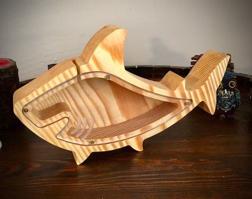 子供のプレゼント 木製の動物 パーソナライズされたクリスマスサプライズ