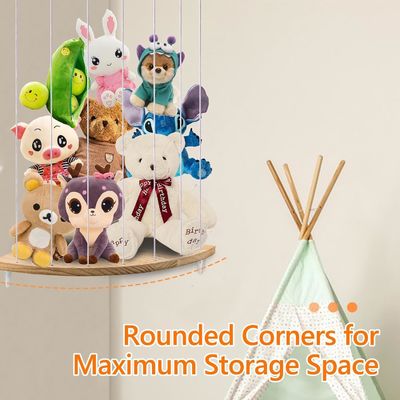 幼稚園用 柔らかいおもちゃ 貯蔵庫 木の角 詰め物 動物 貯蔵庫