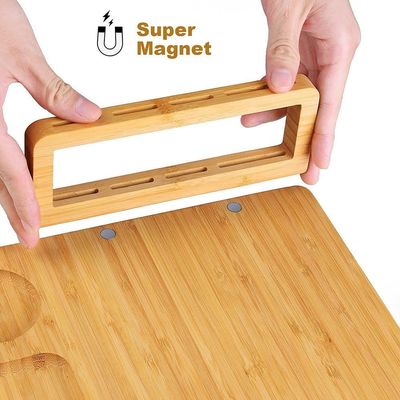 ステンレス鋼のチーズナイフ バンブーチーズボードセット