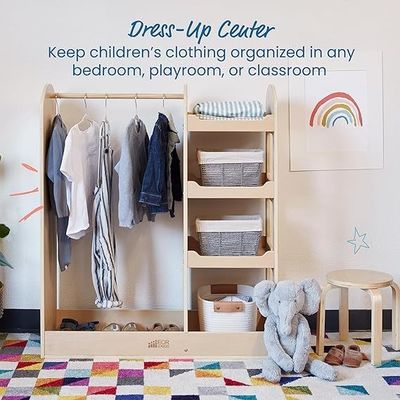 子供のモンテッソーリ衣装 衣装 オーガナイザー サイズオーガナイザー