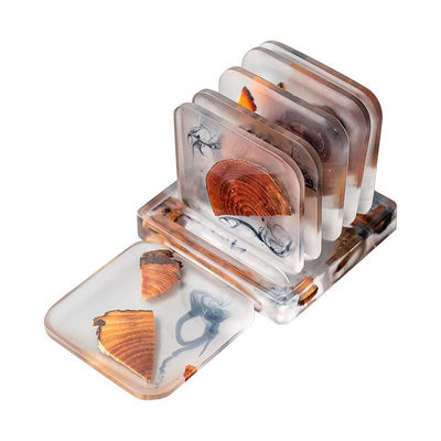 試料無料 木材と樹脂材料の熱隔熱・サブライマーション・コースター