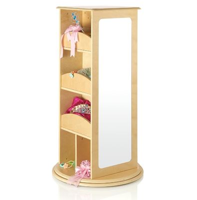 子供たちの遊戯 ローテーション 装飾 収納 2つの鏡とフック