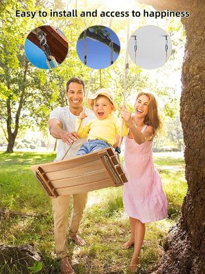 オーダーメイド ロゴ 適合したジム スイング セット 子供 大人 子供 木木 スイング シート