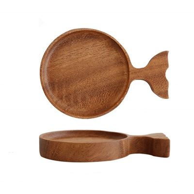 ミニマリストスタイル カスタムデザインのコーヒーカップのための木製コースター