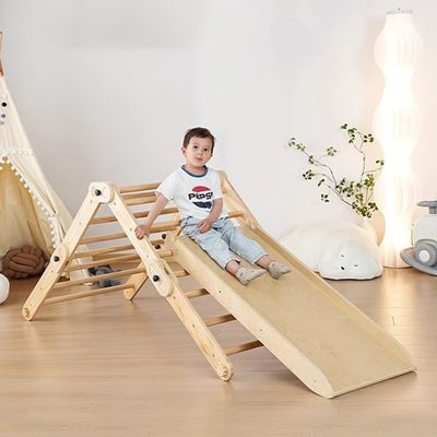 幼児のための室内モンテッソーリクライミング玩具 オーダーメイドロゴ 受け入れられる