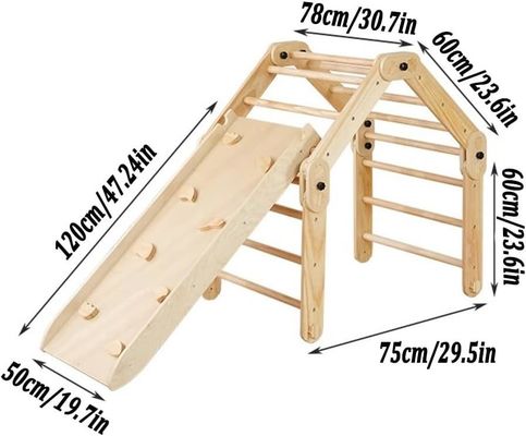 幼児のための室内モンテッソーリクライミング玩具 オーダーメイドロゴ 受け入れられる