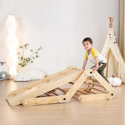 幼児のための室内モンテッソーリクライミング玩具 オーダーメイドロゴ 受け入れられる