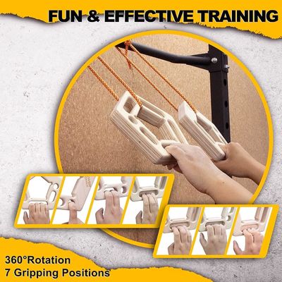 ポータブル ハンガボード ロッククライミング ハンドル 子供がおもちゃや腕のトレーニングを学ぶのに最適です