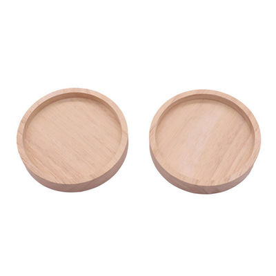 カスタム ステン カラー コースター 持続可能 丸い ビーチ 木製 保護用 飲み物 マット