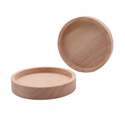 カスタム ステン カラー コースター 持続可能 丸い ビーチ 木製 保護用 飲み物 マット