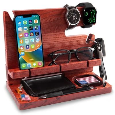 競争力があり,カスタマイズされたロゴで個別化されたライト木製の電話ホルダー