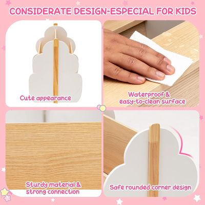 子供用本棚 小児用木製本棚 リビングルームの家具の収納